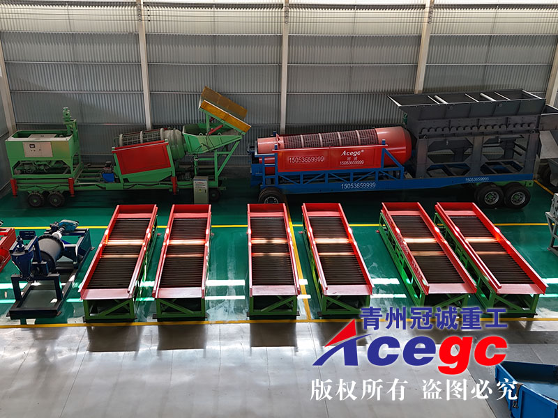 淘金车生产厂家现场